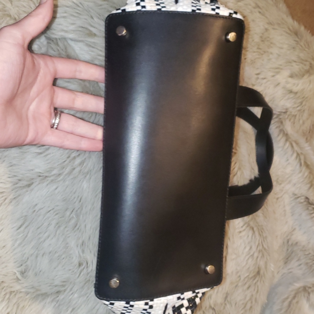 SOLD Kate Spade Plaid Purse with Dust Cover - Picture 11 of 14